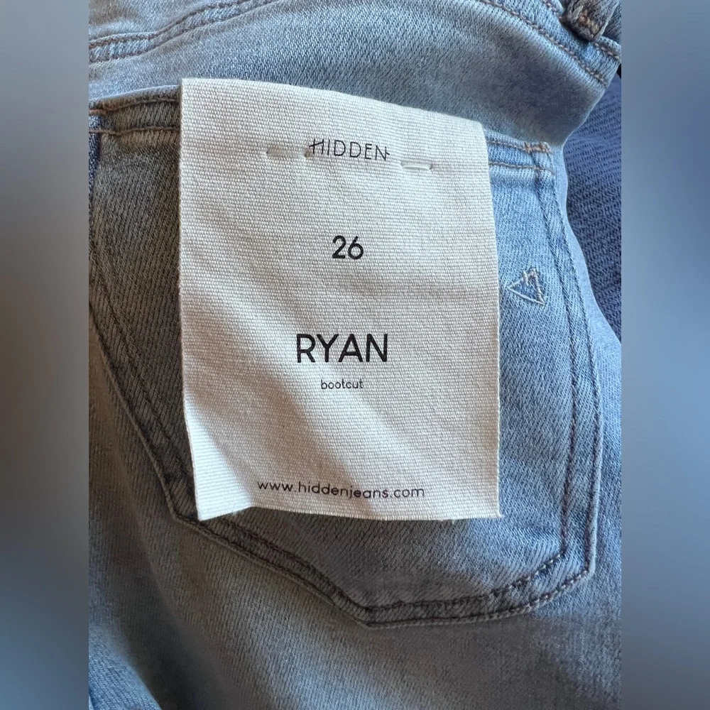 NWT HIDDEN RYAN BOOTCUT JEANS SIZE 26 - Picture 5 of 5